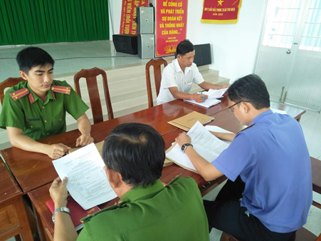 Viện KSND TP. Trà Vinh, huyện Cầu Kè Kiểm sát trực tiếp Nhà tạm giữ Công an cùng cấp