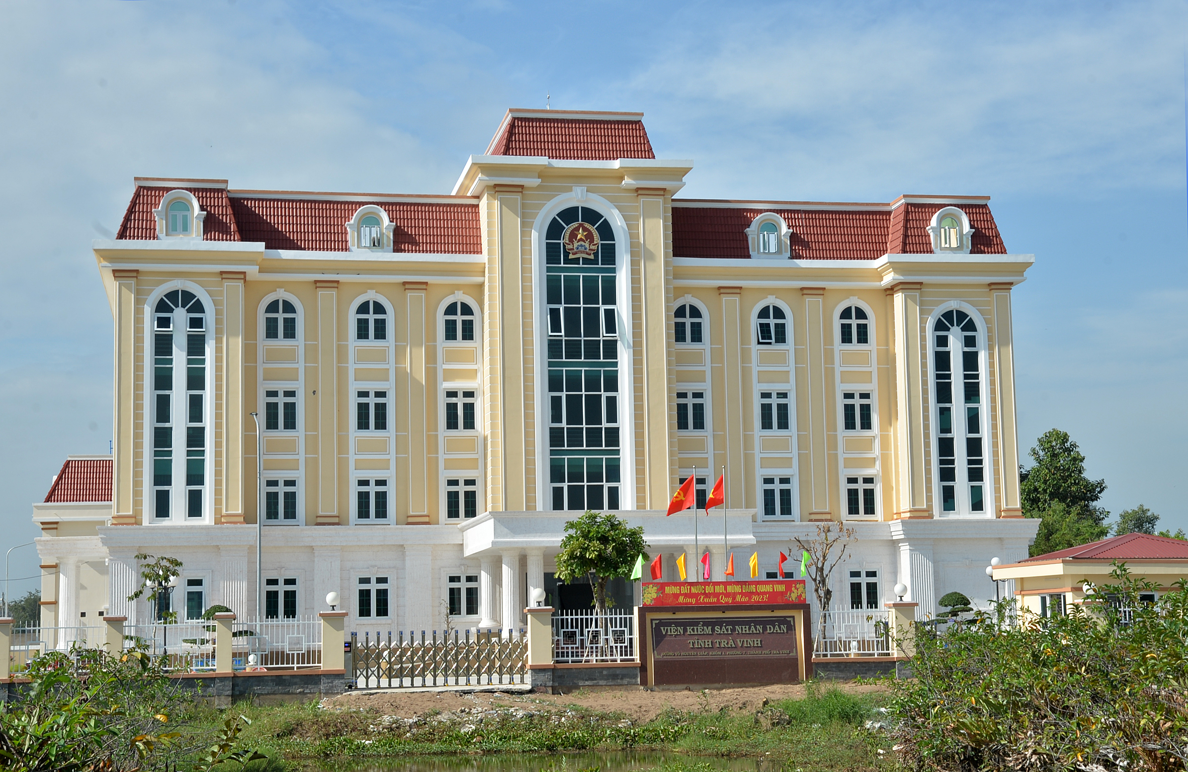 Ảnh trụ sở VKSND tỉnh Trà Vinh